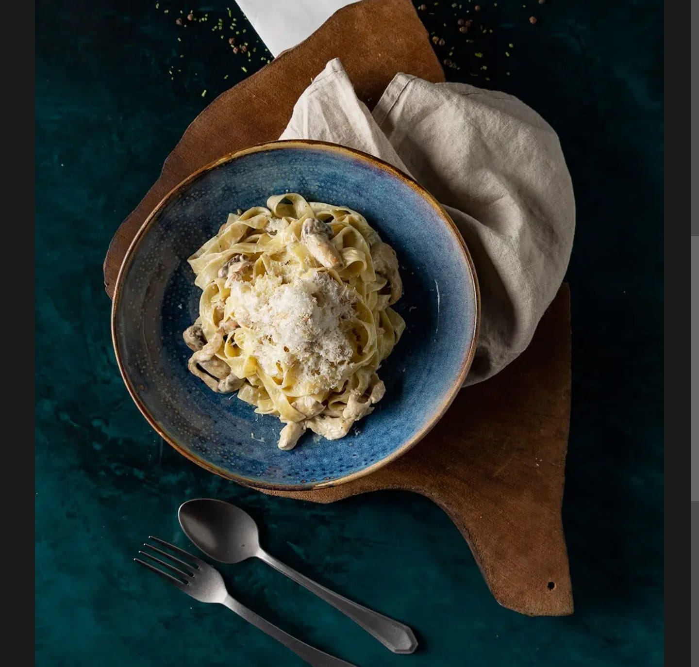 Fettucine Chicken Alfredo